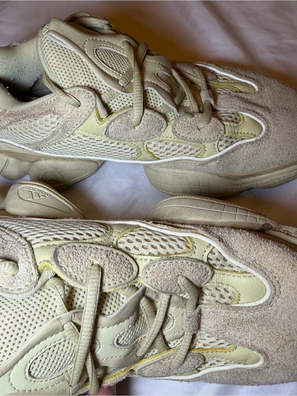 Yeezy Beige Athletic Shoes - Comfortable Everyday Wear - Picture 5 of 8